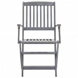 Acquista Sedie da Giardino Pieghevoli 4 pz in Legno Massello d'Acacia con riferimento GHV-46334 della ditta GARDENHOME
