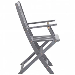 Acquista Sedie da Giardino Pieghevoli 4 pz in Legno Massello d'Acacia con riferimento GHV-46334 della ditta GARDENHOME