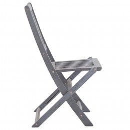 Acquista Sedie da Giardino Pieghevoli 4 pz in Legno Massello d'Acacia con riferimento GHV-46336 della ditta GARDENHOME