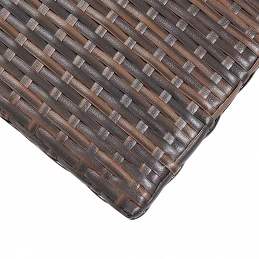 Acquista Tavolino da Tè Marrone 50x50x47 cm in Polyrattan con riferimento GHV-46251 della ditta GARDENHOME