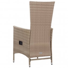 Acquista Sedie da Esterno 2 pz con Cuscini in Polyrattan Beige con riferimento GHV-46063 della ditta GARDENHOME