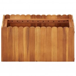 Acquista Letto Rialzato da Giardino 50x30x25 cm Legno Massello di Acacia con riferimento GHV-45917 della ditta GARDENHOME