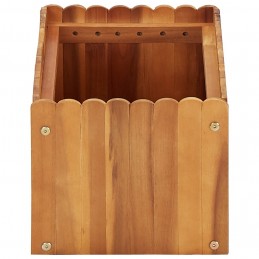 Acquista Letto Rialzato da Giardino 50x30x25 cm Legno Massello di Acacia con riferimento GHV-45917 della ditta GARDENHOME