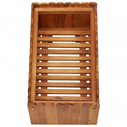 Acquista Letto Rialzato da Giardino 50x30x25 cm Legno Massello di Acacia con riferimento GHV-45917 della ditta GARDENHOME