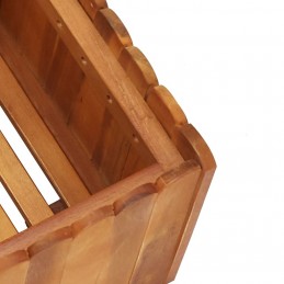 Acquista Letto Rialzato da Giardino 50x30x25 cm Legno Massello di Acacia con riferimento GHV-45917 della ditta GARDENHOME