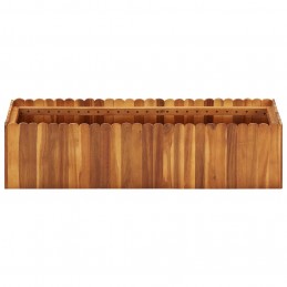 Acquista Letto Rialzato da Giardino 100x30x25 cm in Massello di Acacia con riferimento GHV-45918 della ditta GARDENHOME