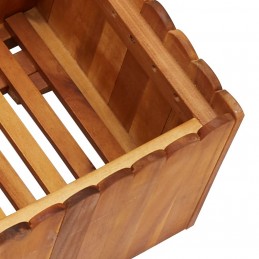 Acquista Letto Rialzato da Giardino 100x30x25 cm in Massello di Acacia con riferimento GHV-45918 della ditta GARDENHOME