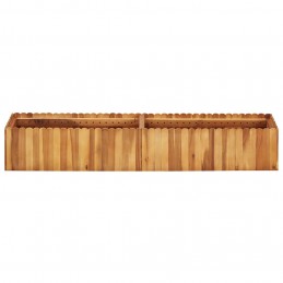 Acquista Letto Rialzato da Giardino 150x30x25 cm in Massello di Acacia con riferimento GHV-45919 della ditta GARDENHOME
