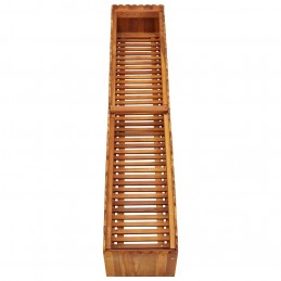 Acquista Letto Rialzato da Giardino 150x30x25 cm in Massello di Acacia con riferimento GHV-45919 della ditta GARDENHOME