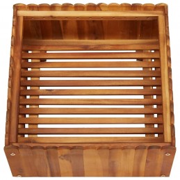 Acquista Letto Rialzato da Giardino 50x50x25 cm Legno Massello di Acacia con riferimento GHV-45921 della ditta GARDENHOME