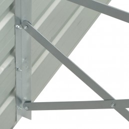 Acquista Fioriera per Giardino Antracite 129x129x77cm in Acciaio Zincato con riferimento GHV-45734 della ditta GARDENHOME