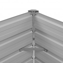 Acquista Letto Rialzato Giardino Marrone 100x40x77 cm in Acciaio Zincato con riferimento GHV-45719 della ditta GARDENHOME