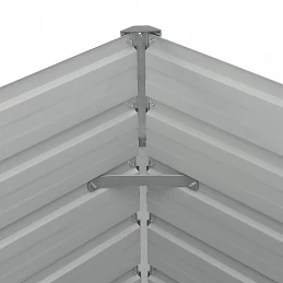 Acquista Fioriera Rialzata Antracite 160x80x77 cm in Acciaio Zincato con riferimento GHV-45722 della ditta GARDENHOME