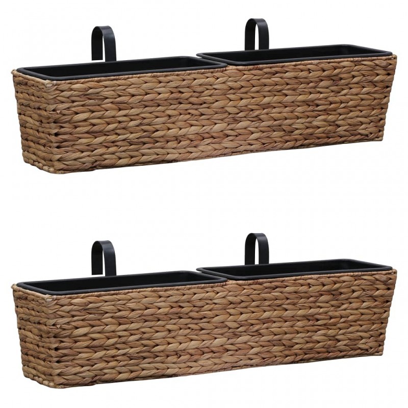 Acquista Fioriere da Giardino 2 pz in Giacinto Intrecciato con riferimento GHV-45580 della ditta GARDENHOME