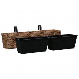 Acquista Fioriere da Giardino 2 pz in Giacinto Intrecciato con riferimento GHV-45580 della ditta GARDENHOME