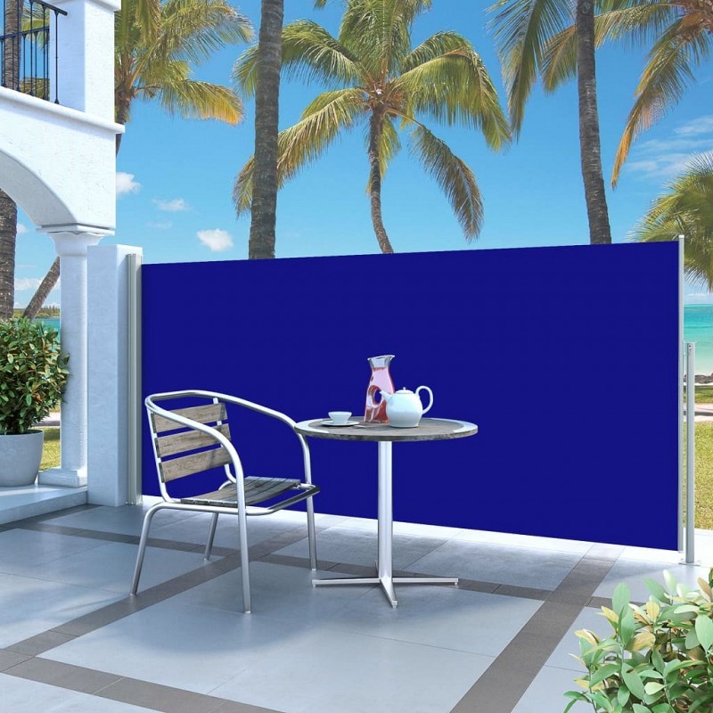 Acquista Tenda da Sole Laterale Retrattile 140 x 300 cm Blu con riferimento GHV-45355 della ditta GARDENHOME