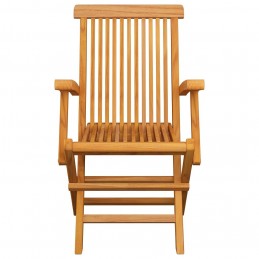 Acquista Sedie da Giardino 3pz in Legno Massello di Teak con riferimento GHV-312277 della ditta GARDENHOME