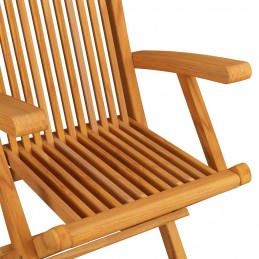 Acquista Sedie da Giardino 3pz in Legno Massello di Teak con riferimento GHV-312277 della ditta GARDENHOME