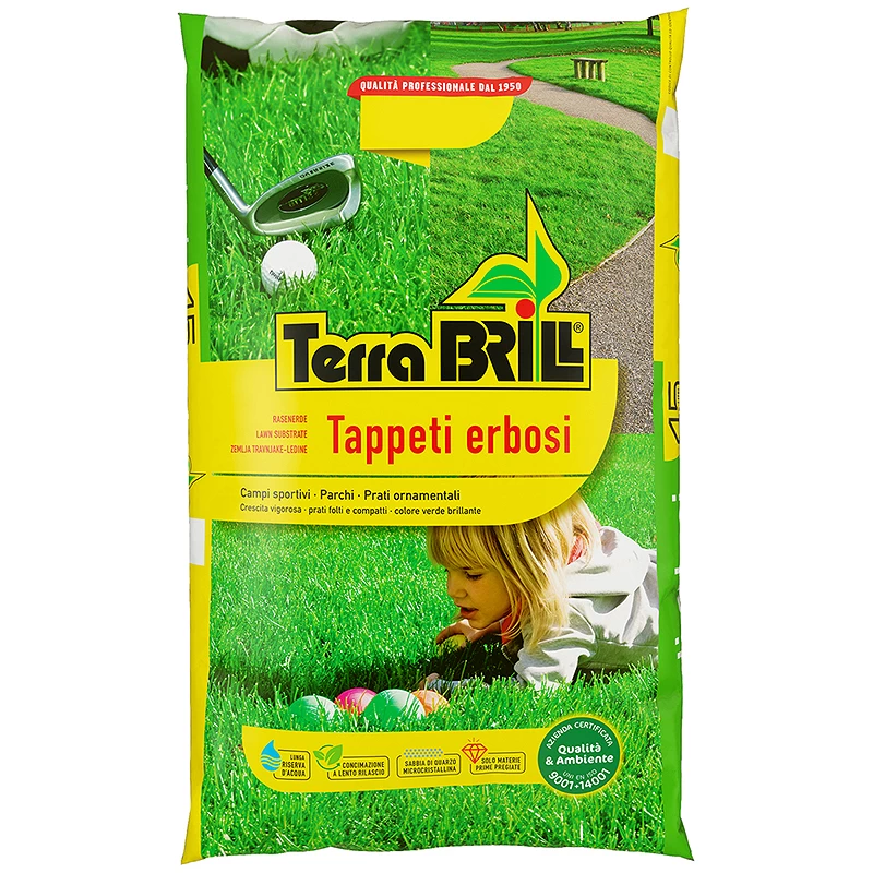 Acquista Terra Brill Tappeti Erbosi 45 lt con riferimento 005100451700 della ditta Agrochimica S.P.A.