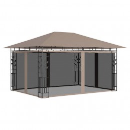Acquista Gazebo con Zanzariera 4x3x2,73 m Talpa 180 g/m² con riferimento GHV-312252 della ditta GARDENHOME