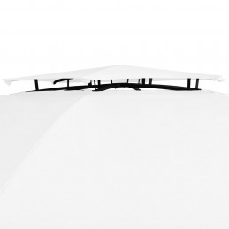 Acquista Gazebo da Giardino con Tende 360x312x265 cm Bianco 180 g/m² con riferimento GHV-312234 della ditta GARDENHOME