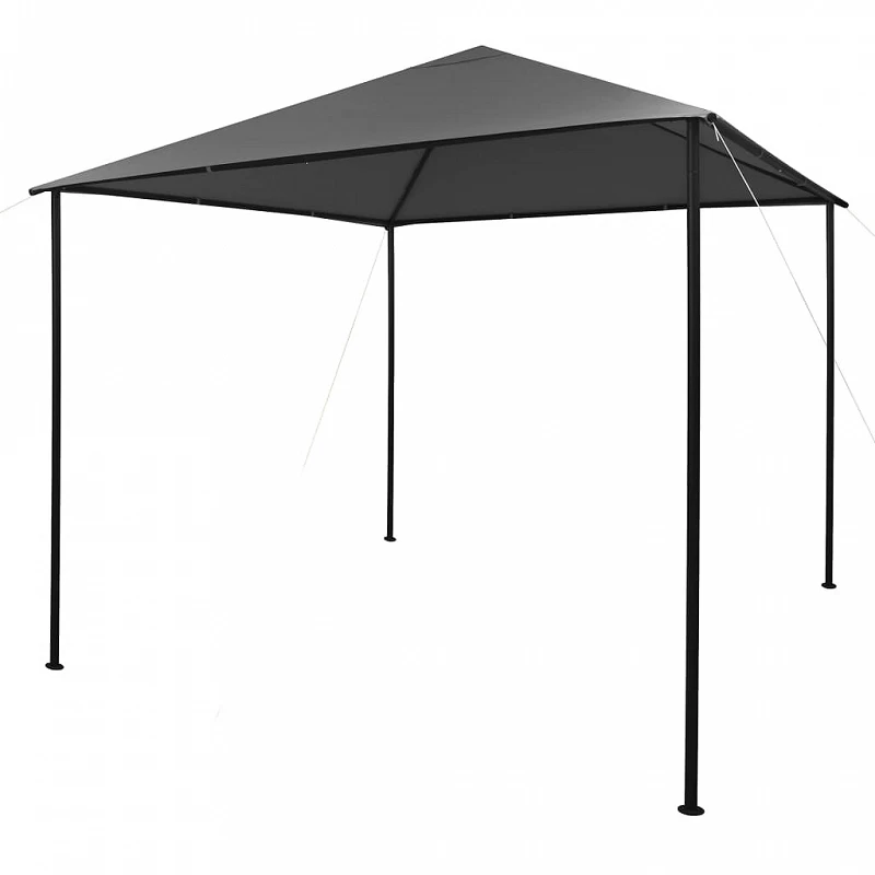 Acquista Gazebo 3x3 m Antracite in Tessuto e Acciaio 180 g/m² con riferimento GHV-312240 della ditta GARDENHOME