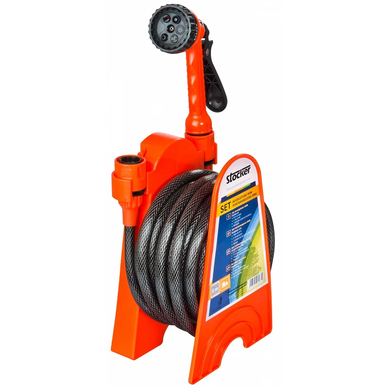 Acquista Set Avvolgitubo MINI con tubo da 8 mt con riferimento 26067 della ditta Stocker
