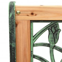 Acquista Panchina da Giardino 122 cm in Ghisa e Legno Massello di Abete con riferimento GHV-312031 della ditta GARDENHOME