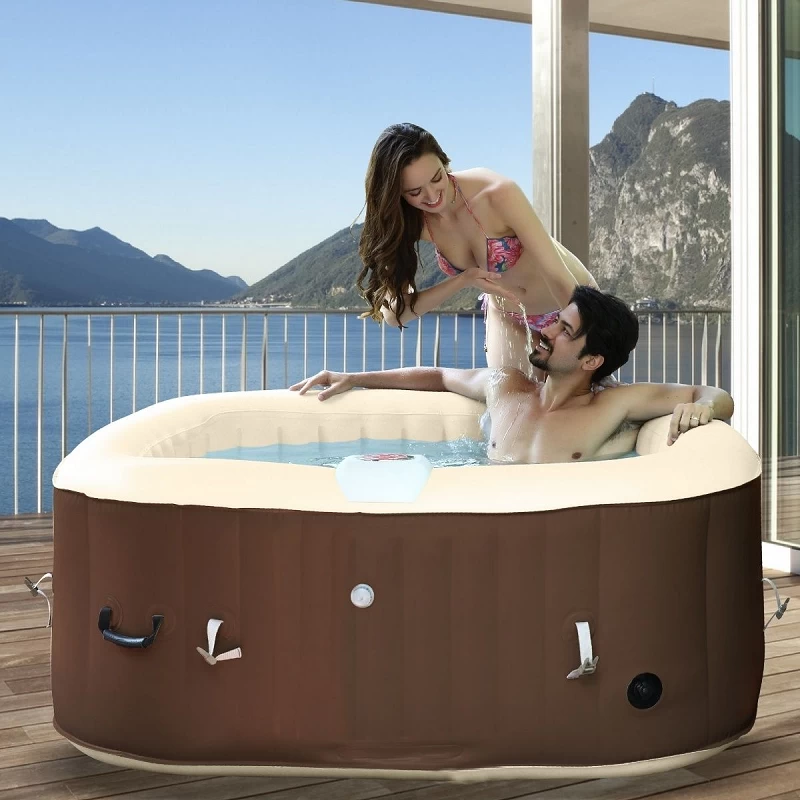 Acquista SPA EASY-ZONE QUADRATA 185X185 CM VASCA IDROMASSAGGIO con riferimento 7150015 della ditta FREEBIE