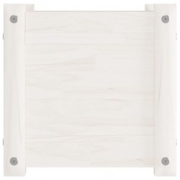 Acquista Fioriera da Giardino Bianca 31x31x31 cm Legno Massello di Pino con riferimento GHV-810524 della ditta GARDENHOME