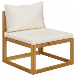 Acquista Set Divani da Giardino 2 pz con Cuscini in Massello di Acacia con riferimento GHV-311859 della ditta GARDENHOME