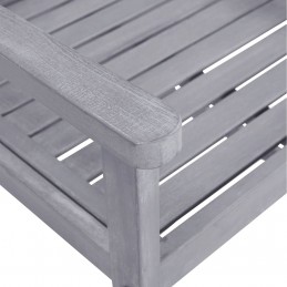 Acquista Sedie da Giardino 4 pz in Legno Massello di Acacia Grigio con riferimento GHV-311875 della ditta GARDENHOME