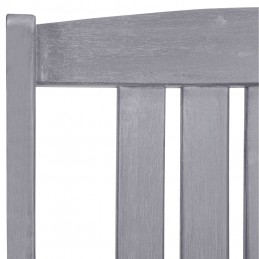 Acquista Sedie da Giardino 4 pz in Legno Massello di Acacia Grigio con riferimento GHV-311875 della ditta GARDENHOME