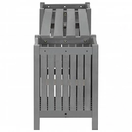 Acquista Panca da Giardino con 2 Fioriere 150cm Legno Massello di Acacia con riferimento GHV-311823 della ditta GARDENHOME
