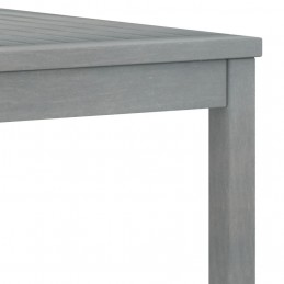 Acquista Tavolino da Caffè 100x50x33 cm Grigio Legno Massello di Acacia con riferimento GHV-311828 della ditta GARDENHOME