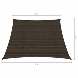 Acquista Vela Parasole 160 g/m² Marrone 3/4x2 m in HDPE con riferimento GHV-311818 della ditta GARDENHOME