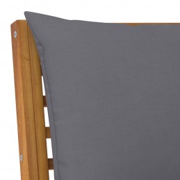 Acquista Divano Angolare Modulare Cuscini Grigio Scuro Massello Acacia con riferimento GHV-311841 della ditta GARDENHOME