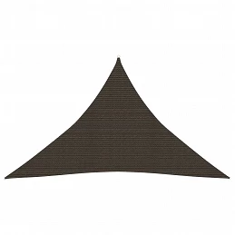 Acquista Vela Parasole 160 g/m² Marrone 3,5x3,5x4,9 m in HDPE con riferimento GHV-311807 della ditta GARDENHOME