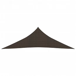 Acquista Vela Parasole 160 g/m² Marrone 3,5x3,5x4,9 m in HDPE con riferimento GHV-311807 della ditta GARDENHOME