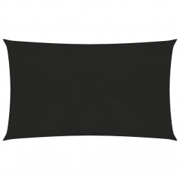 Acquista Vela Parasole 160 g/m² Nera 2x5 m in HDPE con riferimento GHV-311726 della ditta GARDENHOME