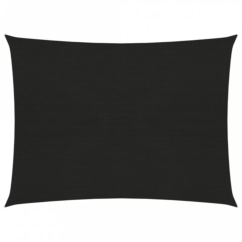 Acquista Vela Parasole 160 g/m² Nera 3x4 m in HDPE con riferimento GHV-311732 della ditta GARDENHOME