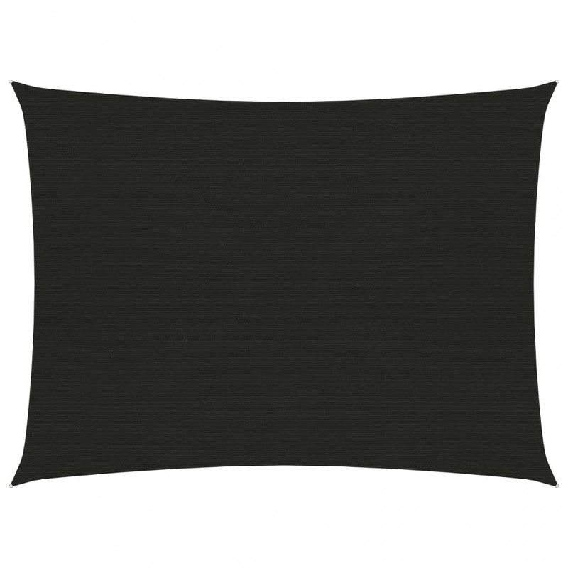 Acquista Vela Parasole 160 g/m² Nera 3,5x4,5 m in HDPE con riferimento GHV-311736 della ditta GARDENHOME