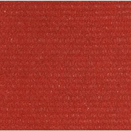 Acquista Vela Parasole 160 g/m² Rossa 3,5x3,5x4,9 m in HDPE con riferimento GHV-311642 della ditta GARDENHOME