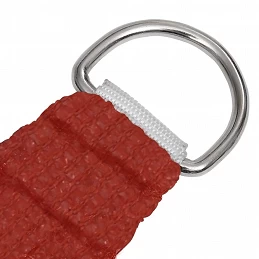 Acquista Vela Parasole 160 g/m² Rossa 2x4,5 m in HDPE con riferimento GHV-311615 della ditta GARDENHOME