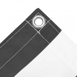 Acquista Paravento da Balcone Antracite e Bianco 90x300cm Tessuto Oxford con riferimento GHV-134880 della ditta GARDENHOME