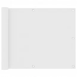 Acquista Paravento da Balcone Bianco 75x400 cm in Tessuto Oxford con riferimento GHV-134889 della ditta GARDENHOME