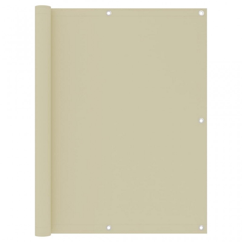 Acquista Paravento da Balcone Crema 120x500 cm Tessuto Oxford con riferimento GHV-134958 della ditta GARDENHOME