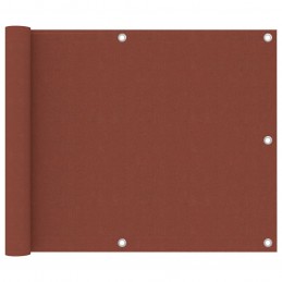 Acquista Paravento da Balcone Terracotta 75x500 cm Tessuto Oxford con riferimento GHV-134974 della ditta GARDENHOME
