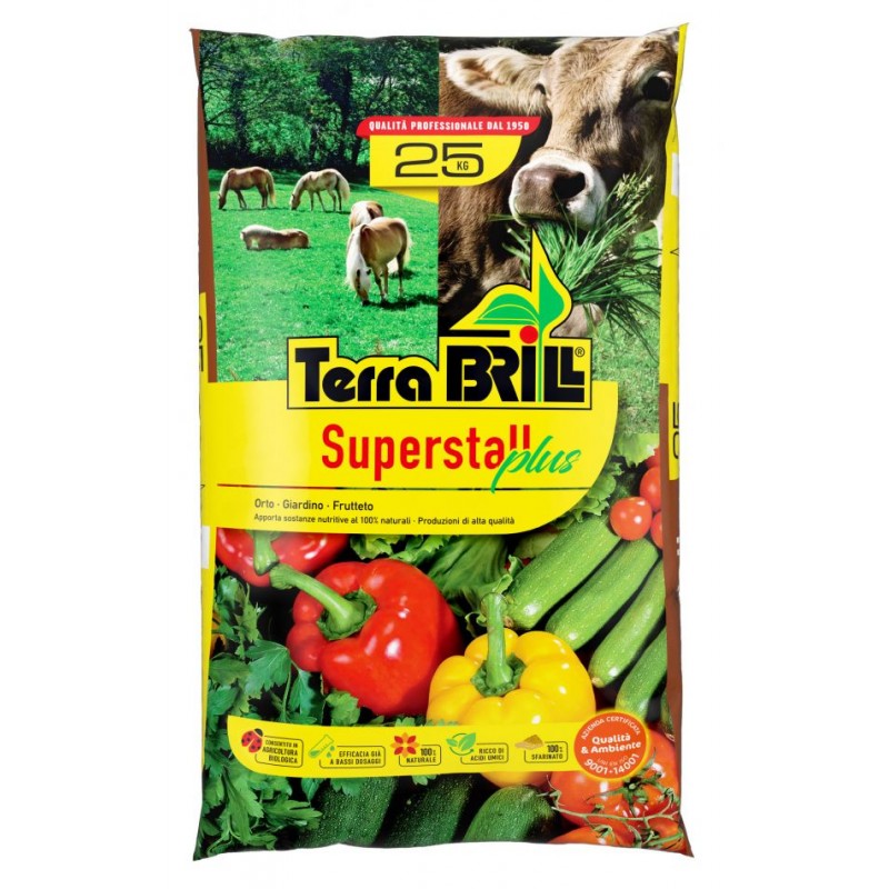 Acquista Terrabrill Superstallatico Plus 25 Kg con riferimento 007100250016 della ditta Agrochimica S.P.A.