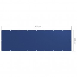 Acquista Paravento Balcone Blu 120x400 cm Tessuto Oxford con riferimento GHV-135017 della ditta GARDENHOME